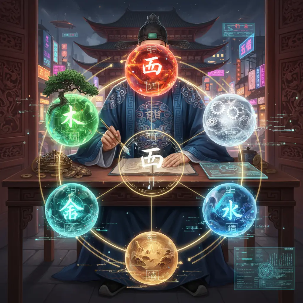 算命師傅 - 五行