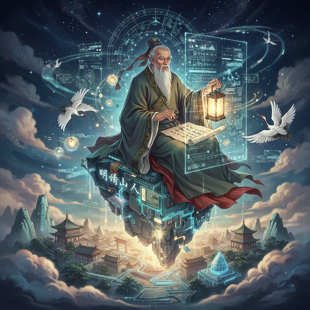 明燈山人 - 樑湘潤