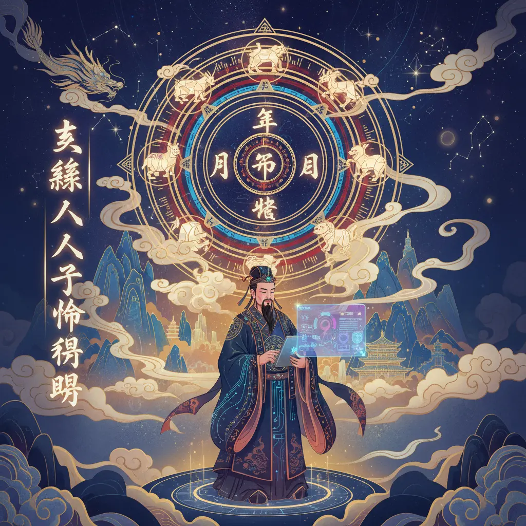 玄燊師傅 - 八字命盤