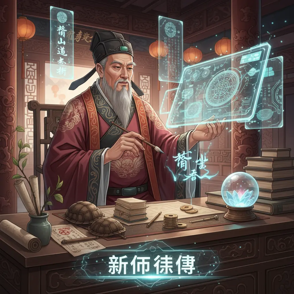 算命師傅 - 茅山道術