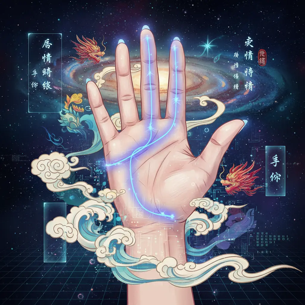 手相學 - 感情線