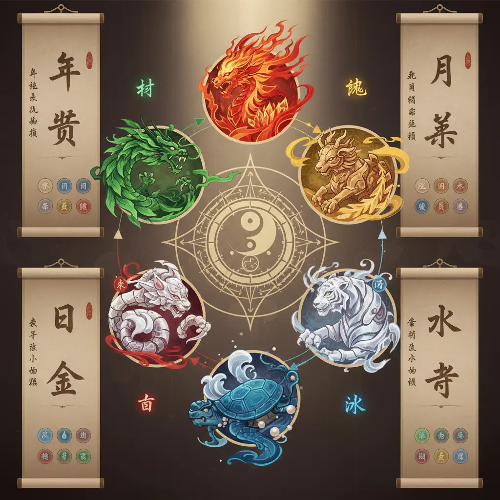 八字命理 - 五行