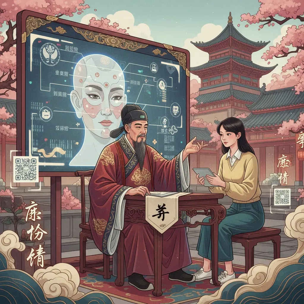 算命師傅 - 面相學