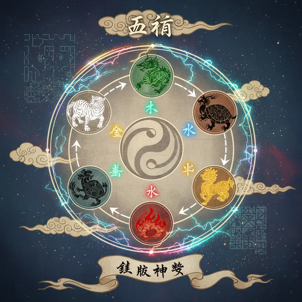 鐵版神數 - 五行