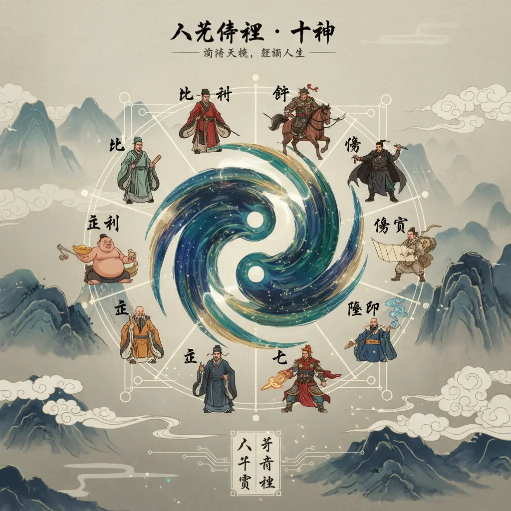 八字命理 - 十神