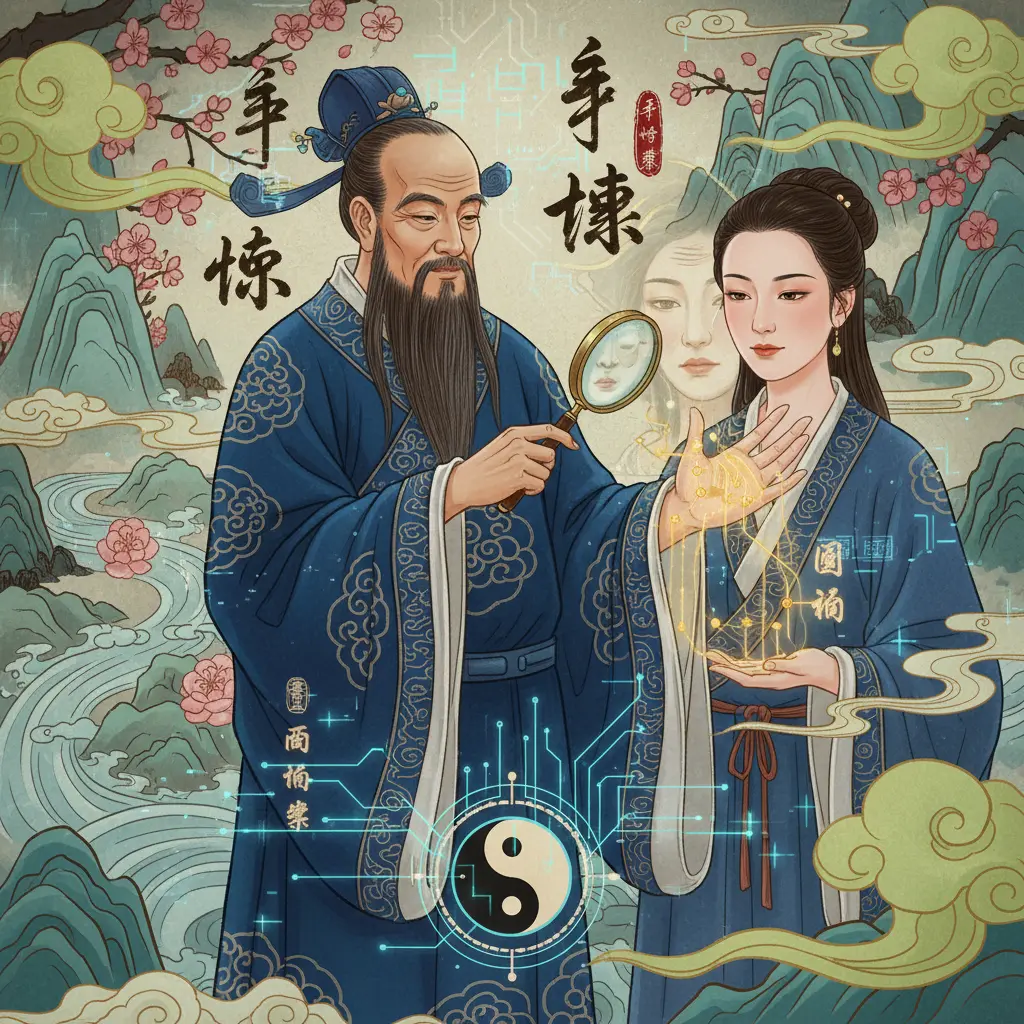 面相學 - 手相學