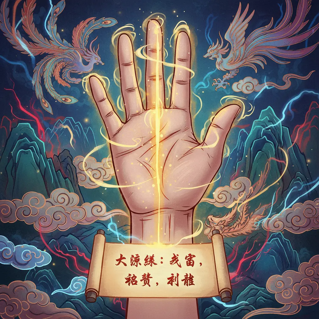 手相學 - 太陽線