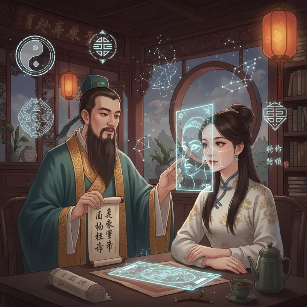 算命師 - 面相學