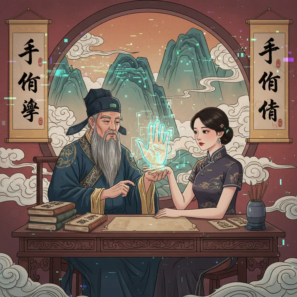 算命師傅 - 手相學